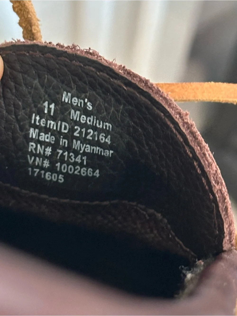 L.L. Bean Handsewn Mens Moccasin 11M Brown Leather Flannel Lined Slippers